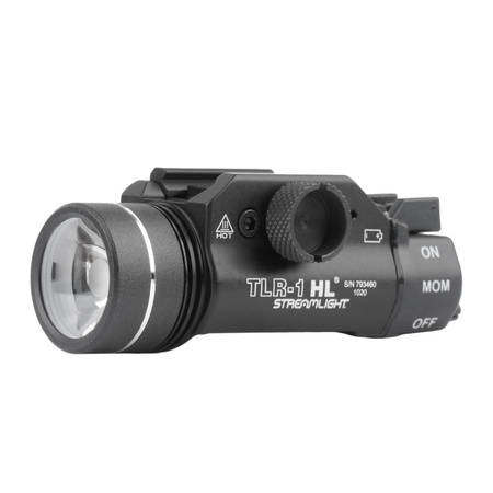 Streamlight - Latarka taktyczna LED na broń TLR-1 HL Long Gun Kit - 1000 lumenów - Picatinny - Czarna - L-69262