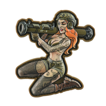 Naszywka Tactical girl #10 PVC Skandinavik - Color