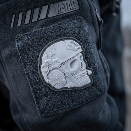 Naszywka Operator 3D PVC  - Grey