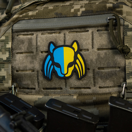 M-Tac Naszywka Cat Predator  - Black/Yellow/Blue