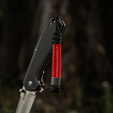 Smycz Fish&Cylindre  - Black/Red