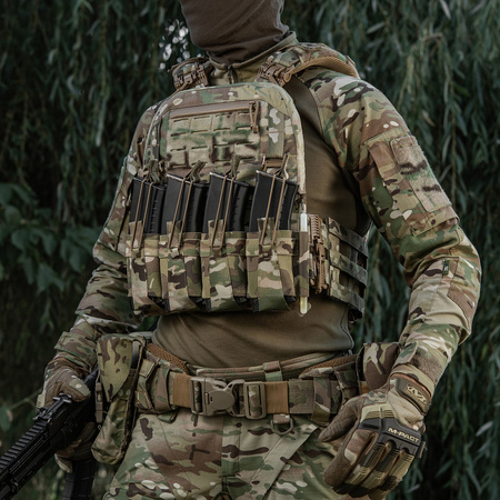 Przedni Panel na Kamizelkę Taktyczną Cuirass QRS na Magazynki  - Multicam