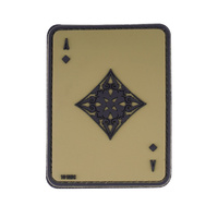 101 Inc. - Naszywka 3D - Ace of Diamonds - Zielona - 444130-3960