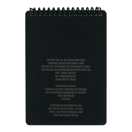 Ecopybook Tactical Notates Wodoodporny All-Weather  - Color
