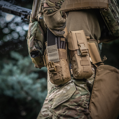 M-Tac Ladownica Na Dwa Magazynki Typu Zamknietego Fastex  - Coyote