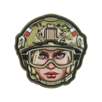 Naszywka Emoji Poland #5 - Multicam
