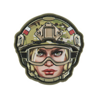 Naszywka Emoji Poland #5  - Multicam