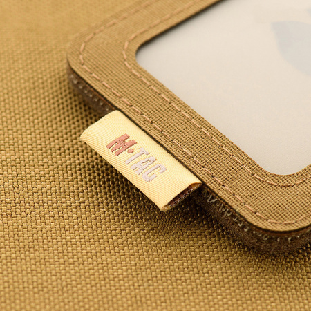 M-Tac pokrowiec na identyfikator z przezroczystym panelem  - Coyote