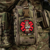 Naszywka Tacmed PVC  - Olive