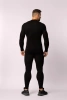 Koszulka termoaktywna MERINO, rękaw długi, męska - Black