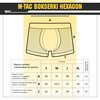 Bokserki Hexagon  - Olive