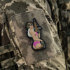 Naszywka Tactical girl #4 PVC  - Pink