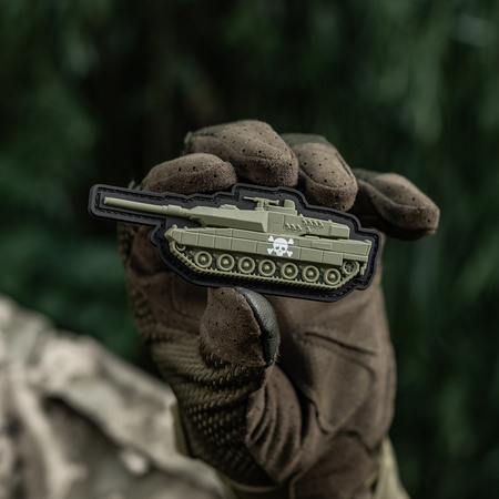 M-Tac Naszywka Czołg Czaszka  - Olive