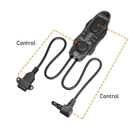 RovyVon GL8 Pro Tactical (1800lm + UV + IR) + GS4, Śruba