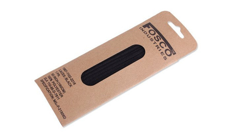 FOSCO - Sznurowadła - 160cm - Czarny