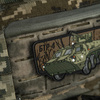 Naszywka BTR-4 PVC  - Color