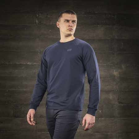 M-Tac bluza raglanowa z okrągłym dekoltem Athlete  - Dark Navy Blue