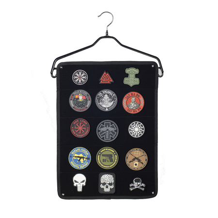 Panel Na Naszywki Uniwersalny  - Black