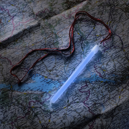 Oświetlenie chemiczne 15 Cm  - Blue