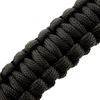 M-Tac Bransoletka Paracord z Krzeiwem,Kompasem i Gwizdkiem  - Black
