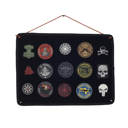 Panel Na Naszywki Uniwersalny  - Black