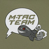 M-Tac Koszulka Comics Drone Girl  - Light Olive