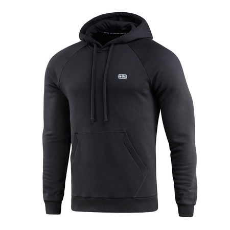 Bluza Hoodie Cotton Raglan Hard  - Black