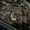M-Tac Naszywka Tactical Girl #2 PVC  - MM14