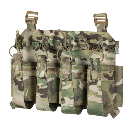 Przedni Panel na Kamizelkę Taktyczną Cuirass QRS na Magazynki  - Multicam