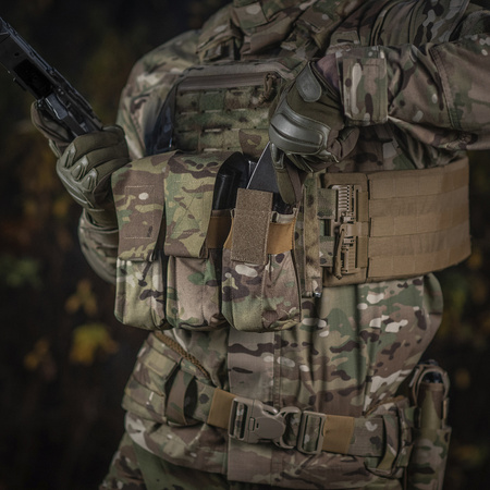M-Tac Ładownica na Dwa Magazynki Typu Zamknietego  - Multicam