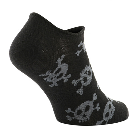 Lekkie letnie Skarpetki Pirate Skull  - Black