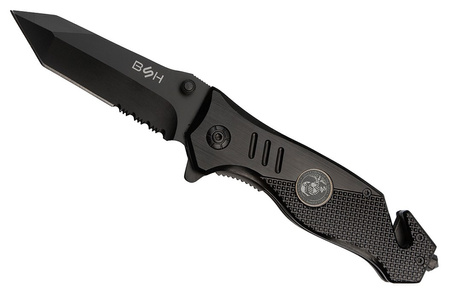 Nóż Ratowniczy BSH ADVENTURE N-386A Sprężynowy