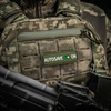 Naszywka Autosave PVC  - Olive