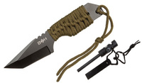 Nóż Taktyczny + Krzesiwo BSH ADVENTURE N-313