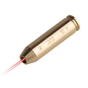 VipeRay - Nabój laserowy .308 Win. - Czerwony laser - Mosiężny - SCBCR-04