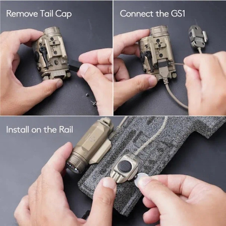 RovyVon GS1 Jednoprzewodowy przełącznik zdalny, Desert Tan