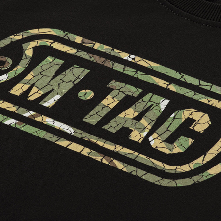 Bluza Raglanowa Logo  - Black