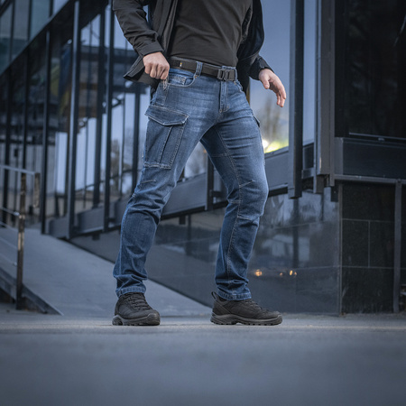 Spodnie Jeansowe Aggressor  - Dark Denim