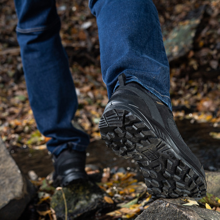 Taktyczne Jesienno-Wiosenne Buty Trekkingowe  - Black