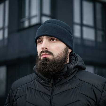 Czapka Watch Cap Elite Polar (320g/m2) with Slimtex  - Dark Navy Blue