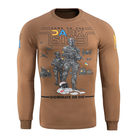 Bluza Raglanowa UA Side  - Coyote Brown