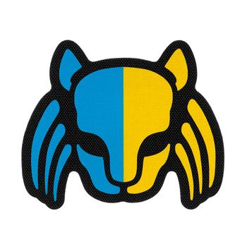 M-Tac Naszywka Cat Predator - Black/Yellow/Blue
