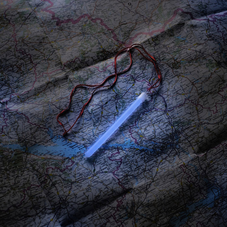 Oświetlenie chemiczne 15 Cm  - Blue