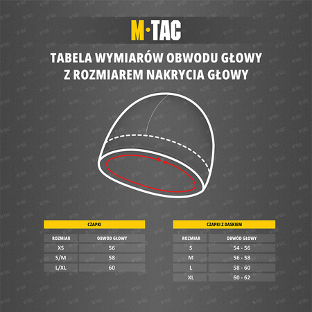 M-Tac Czapka Watch Cap Elite Polar (320g/m2) z rzepem  - Coyote Brown