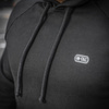 Bluza Hoodie Cotton Raglan Hard  - Black
