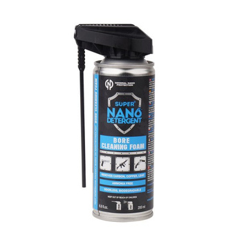 General Nano Protection - Pianka do czyszczenia lufy Super Nano Detergent Bore Cleaning Foam - Spray - 200 ml - 760846