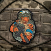 Naszywka Tiger Niebieska Opaska PVC  - MM14