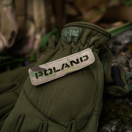 Naszywka Poland (przechodzi na wylot) 25x80 Laser Cut  - Multicam