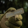 Naszywka Poland 25x80 Laser Cut  - Ranger Green/Black