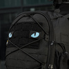 Naszywka Tiger Eyes Laser Cut (para)  - Black/Blue